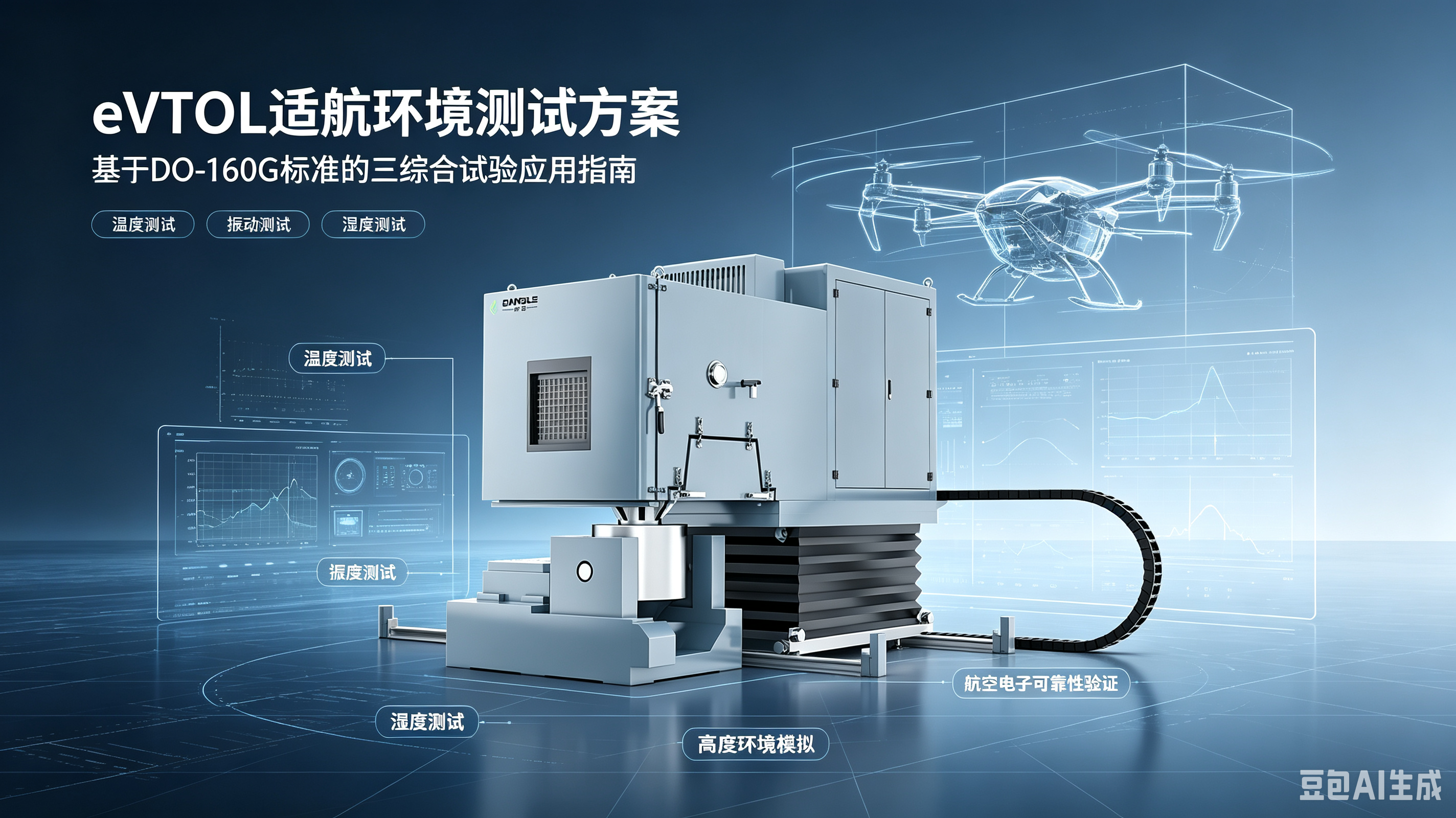 eVTOL适航环境测试方案：基于DO-160G标准的三综合试验应用指南