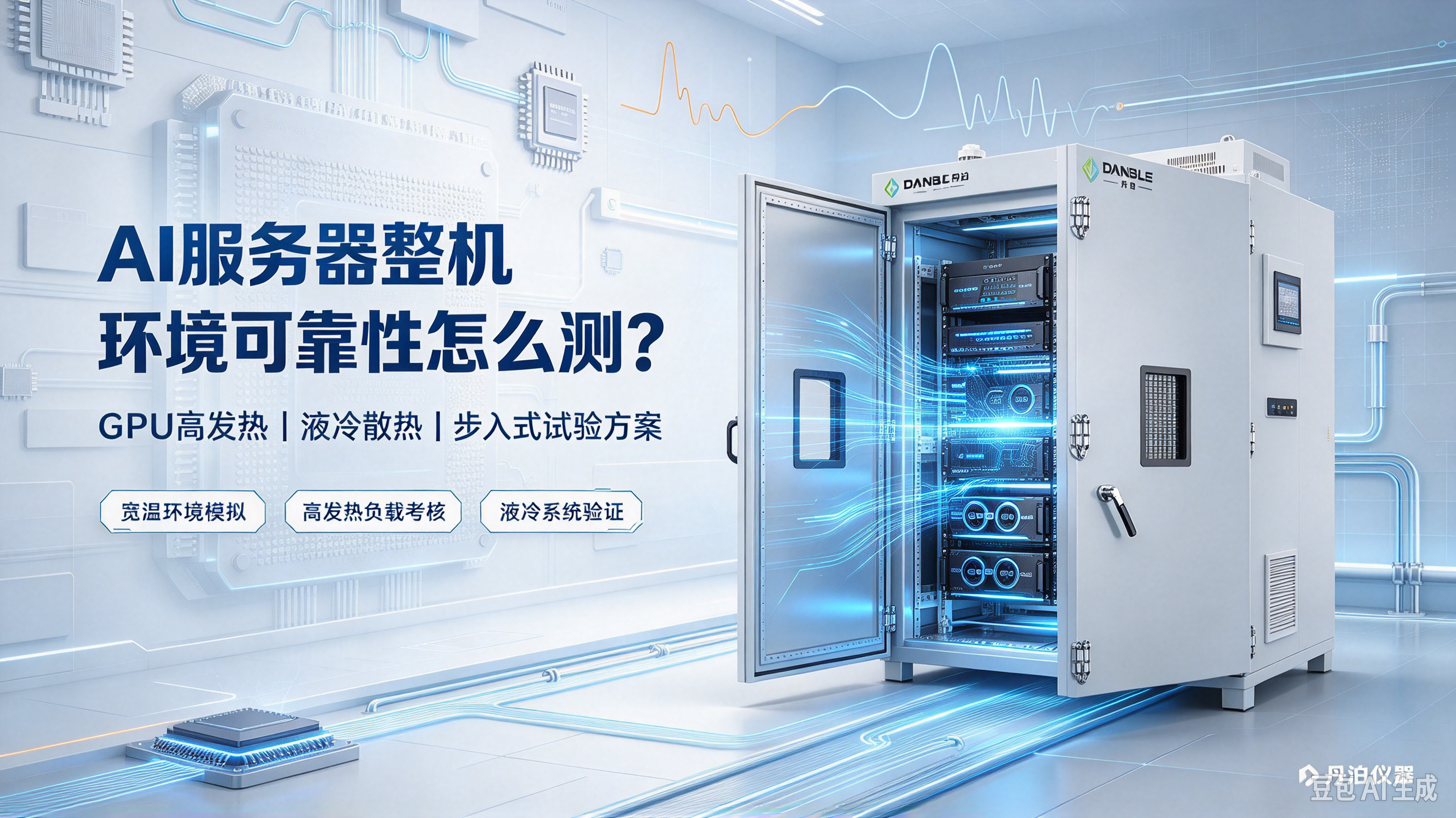 AI服务器整机环境可靠性怎么测？GPU高发热、液冷与步入式试验方案